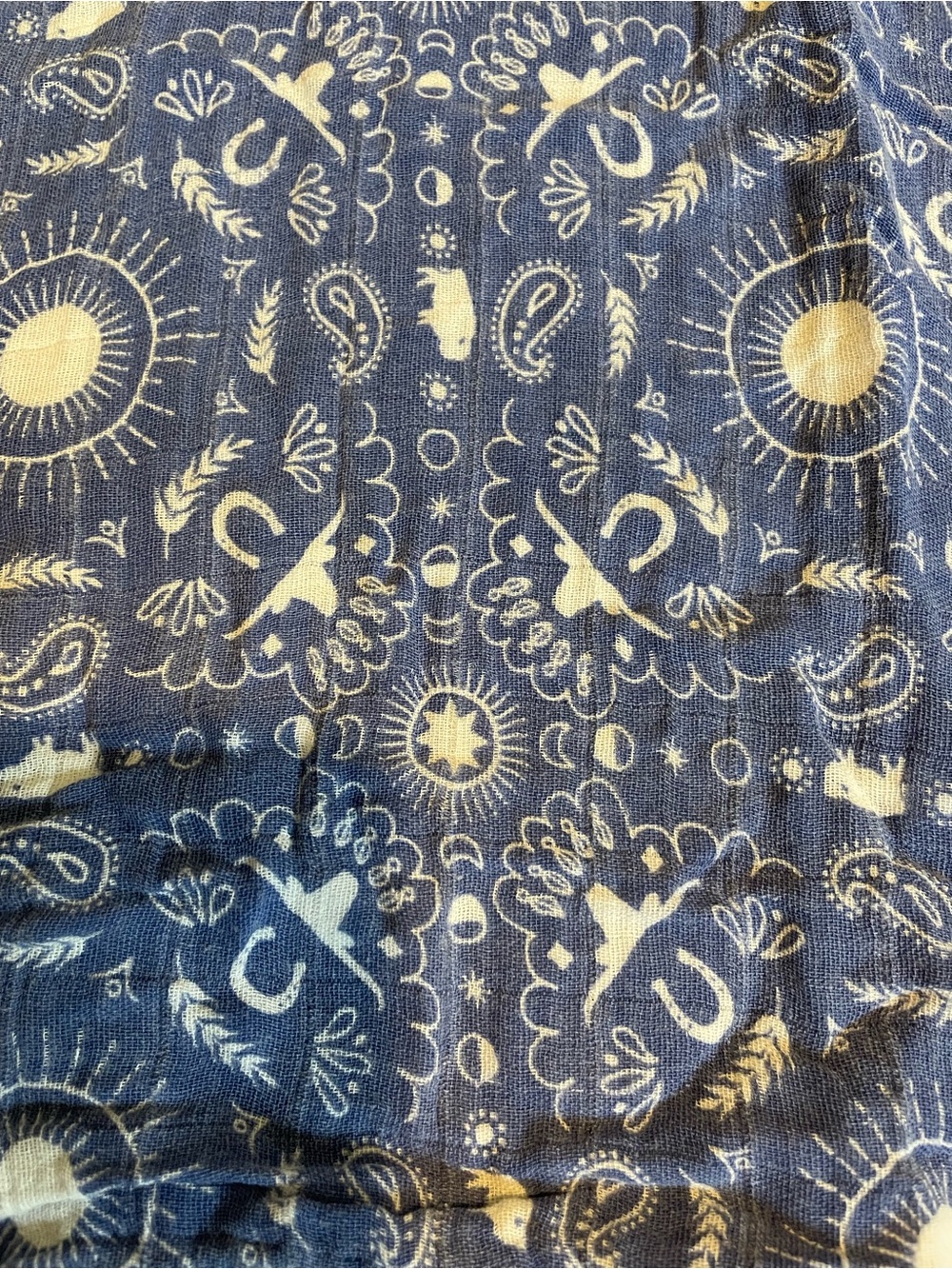 6pc Muslin Swaddle Blanket Bundle Angel Dear PBK Newcastle Western - Picture 6 of 16